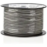 Nedis Câble haut parleur COTR15030GY100 Gris Foncé