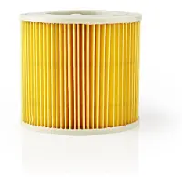 Nedis Filtre à cartouche pour aspirateur - Remplacement pour : Kärcher - A 2101 / A 2201 / WD 1 / WD 2 / WD 3 - Filtre à cartouche