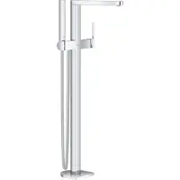 GROHE Plus robinet baignoire îlot avec douchette chrome brillant
