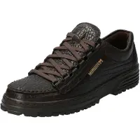Mephisto Cruiser Mamouth : chaussures de sport pour hommes, lacets, couleur marron, style décontracté