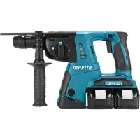 Makita DHR264RT2 Perforateur Burineur Sans-fil - 36V (2x 18V) Li-ion - SDS-Plus - Kit (2x 5,0 Ah) Dans MAKPAC - 2,5 J
