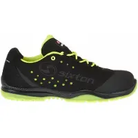 Sixton Peak Chaussures de sécurité à bout fermé CUBAN S1P conformes à la norme EN ISO 20345:2011 S1P SRC ESD, noir, taille 42