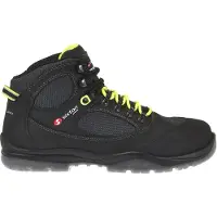 Sixton Peak Peak Werkschoenen Sound S3 ESD Zwart/Lime Maat 36 (S3, 36)