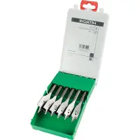 HiKOKI 781793 Cassette forets à bois plat - (14/16/18/20/22/24 mm) - (Jeu de 6pcs)