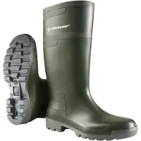 Dunlop Bottes de Hobby Genou Vert-Taille 45