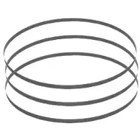 Milwaukee Compact Lame de scie à ruban de 900mm Longueur Lot de 3 MIL48390529