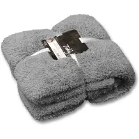 Unique living Plaid Unique Living Teddy Grey 150x200-150 x 200 cm