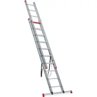 Altrex 119210 Atlantis Échelle Transformable - En Alu - À 2 Plans - 2x10 Échelons - 5,6m