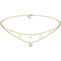 Elli Chaîne 'Evil Eye' or