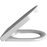 Villeroy & Boch 98M9C101 Abattant WC Omnia architectura à charnières Quick Release et Soft Closing Blanc