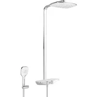 Hansa Hansaemotion Wellfit système de douche, alimentation par batterie, Bluetooth, Thermo cool, sa