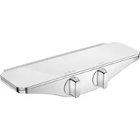 Hansa Emotion - Mitigeur thermostatique de douche, blanc/chrome 5863017182