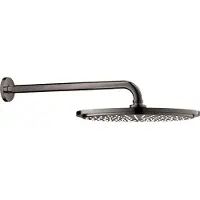 GROHE Set de douche de tête RAINSHOWER C 310 380mm hard graphite (1 Type de jet, 8 l/min)