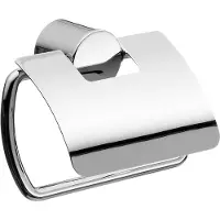 Emco roundo 2 porte-papier avec couvercle, chromé, 450000100