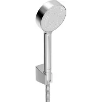 Hansa world of office HANSABASICJET-Set pour mitigeur de bain, 1 jet chromé (44680113) (1 Type de jet, 18 l/min)