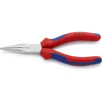 Knipex 25 05 160 pour l'électronique et la mécanique de précision Pince plate à becs ronds droite Acier électrique Vana