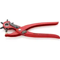 Knipex Revolving Punch Pliers 220 Mm Rouge