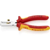 Knipex Insulation Stripper 160 Mm Rouge