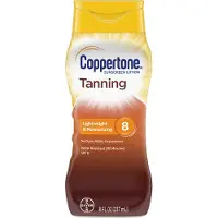 Coppertone , Bronzage, Lotion Solaire, SPF 8, 8 fl oz (237 ml)