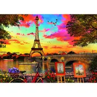 Educa Puzzle Coucher de Soleil à Paris - 3000 pièces