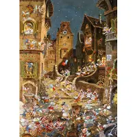 Heye Puzzle Puzzle 1000 éléments. Poissons. Ville romantique, nuit