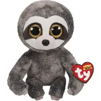 TY 7136417 - Jouets animaux - Gris - Tissu - Beanie Boo - Sloth - Dangler
