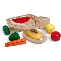 Melissa & Doug Aliments Bois Pré Découpés