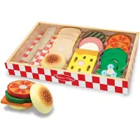 Melissa & Doug ensemble de sandwich 18 pièces