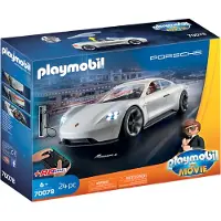 Playmobil Playmobil: The Movie Rex Dasher et Porsche Mission E PM70078