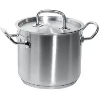 Hendi Marmite à légumes - avec couvercle, Kitchen Line, 2,8L, ⌀160x(H)140mm