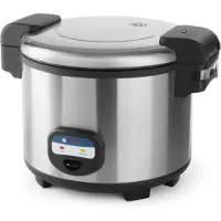 Hendi cuiseur à vapeur en acier inoxydable 1950 Watt 12 litres