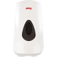 Jantex Distributeur de savon en plastique blanc | 90 cl