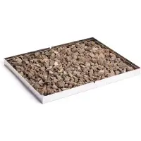 Hendi Grille de pierre de lave | inox | 63 x 50 cm