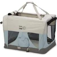 Beeztees Caisse De Transport Pour Animaux Nylon Bench Travel Time