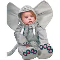 Guirca Elephant Baby Costume Gris 18-24 Months
