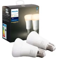 Philips Hue White E27 800 lm Lot de 2