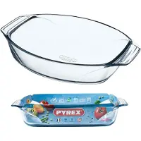 Pyrex Plat À Four Ovale 30 X 21 Cm / 2 L