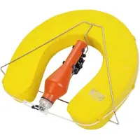 Besto Wipe Clean Horseshoe Float Jaune