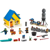 LEGO The Movie 2 La maison de rêve d'Emmet/fusée de sauvetage !, 70831