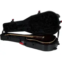 Gator GTSA-GTRDREAD Étui Flight Case Moulé pour Guitare Acoustique Dreadnought