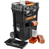 Neo Tools HD Boîte à outils compacte sur roulettes