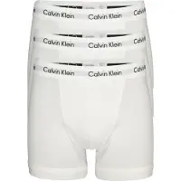 Calvin Klein 0000u2662g Trunk Boxers 3 Units Blanc M Homme