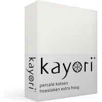 Kayori Drap-Housse Kayori Shizu Offwhite (Percale)-90 x 210/220 cm