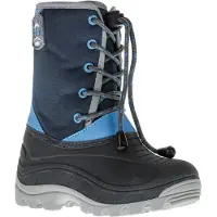 Winter-Grip Bottes de Neige Winter-Grip Junior Northern Hiker Bleu Foncé Gris-Taille 23 - 24