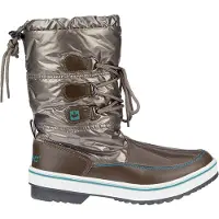 Winter-Grip Bottes de Neige Winter-Grip Femmes Glossed Trotter II Taupe Foncé Beige Emeraude-Taille 40