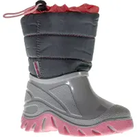 Winter-Grip Bottes de Neige Winter-Grip Junior Welly Walker Gris Anthracite Rose-Taille 24 - 25