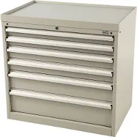 HBM Armoire à outils professionnelle à 8 tiroirs 72 x 58 x 100 cm noire