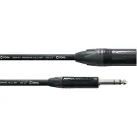 Cordial Câble Audio XLR Mâle/jack Stéréo 10 M