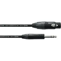 Cordial Câble Audio Stéréo XLR Femelle/jack 5 M