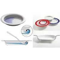 Ornamin Assiette asymétrique Ornamin Vital en mélamine - différentes tailles et couleurs